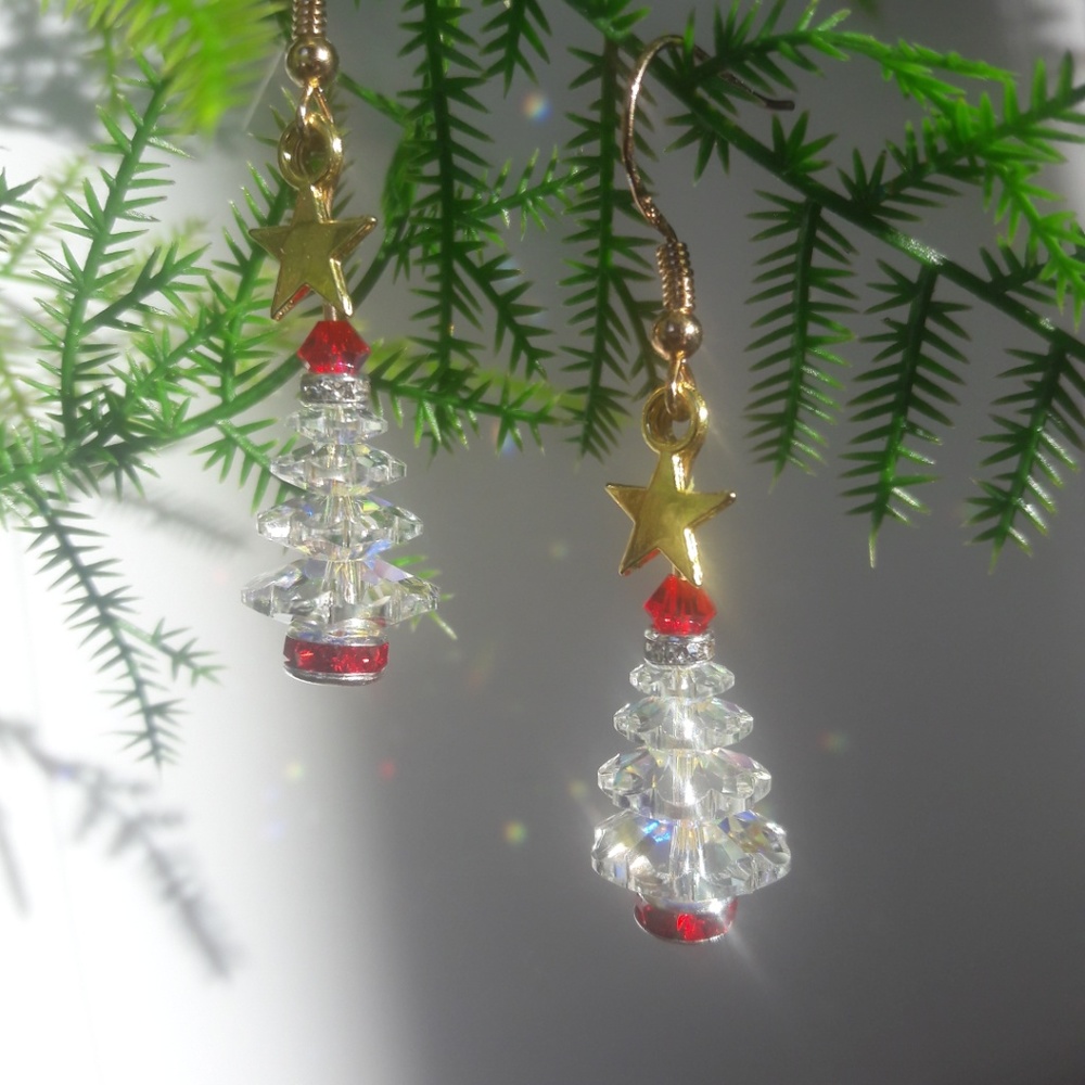 Christmas Tree earrings